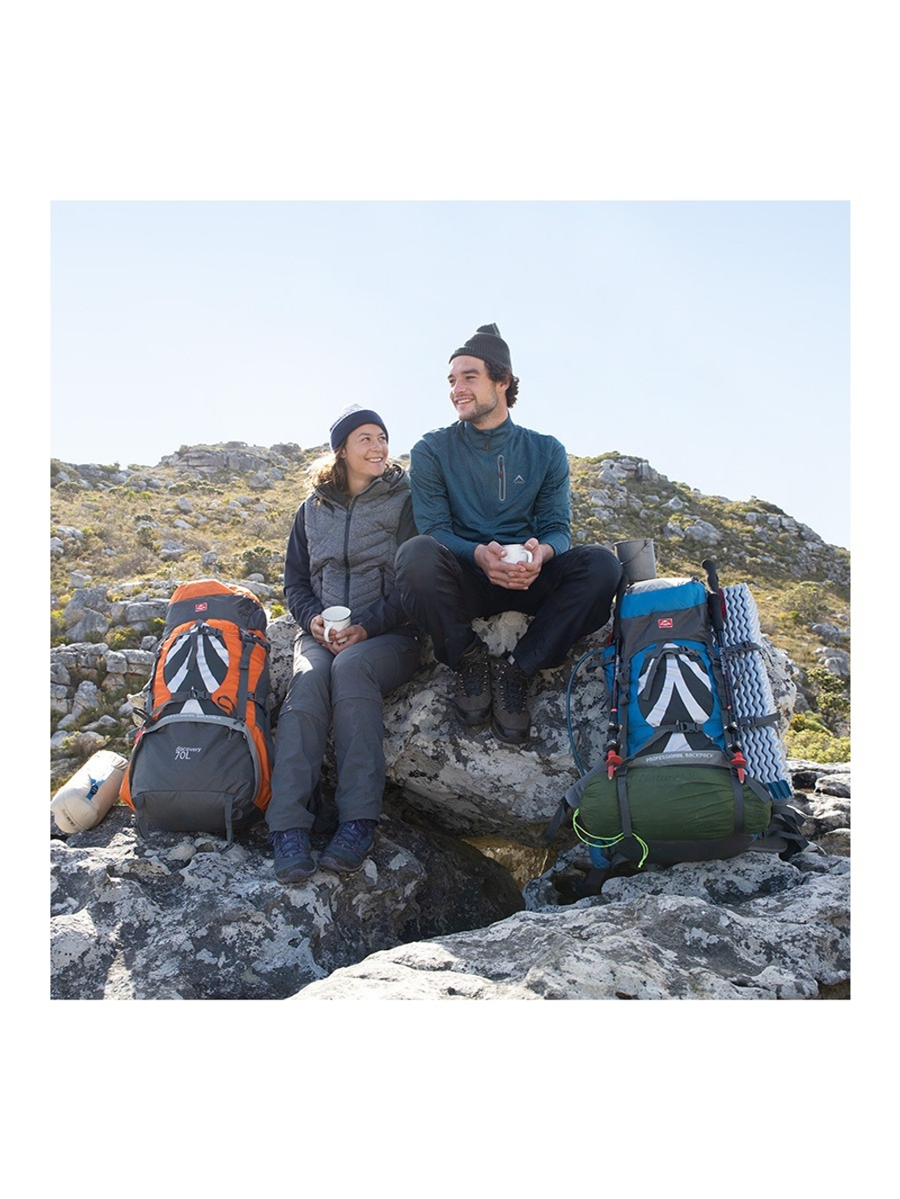 Рюкзак туристический Naturehike 70 л, темно-синий
