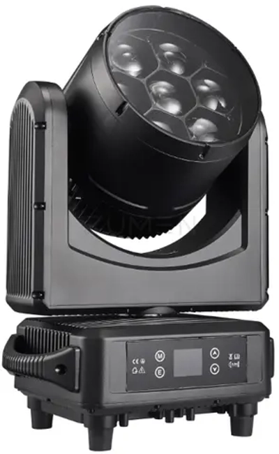 P760IP — вращающаяся голова Wash 7×60 Вт RGBW с зумом 10°–30° IP65