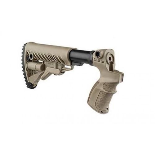 Телескопический приклад AGM 500 FK Mossberg 500/590, Maverick 88, песок, FAB-Defense