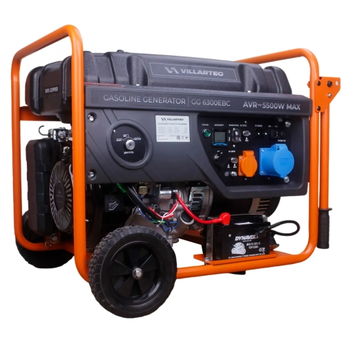 Генератор бензиновый Villartec GG6300ЕВС
