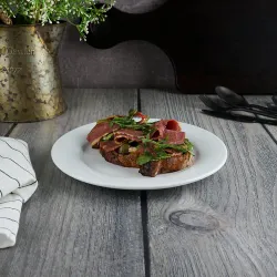 Тарелка d 21,2 см h2 см белая фарфор Glory Eco P.L. Proff Cuisine [6]