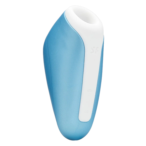 Голубой вакуумный массажер 9см Satisfyer Love Breeze Blue J2018-127-1