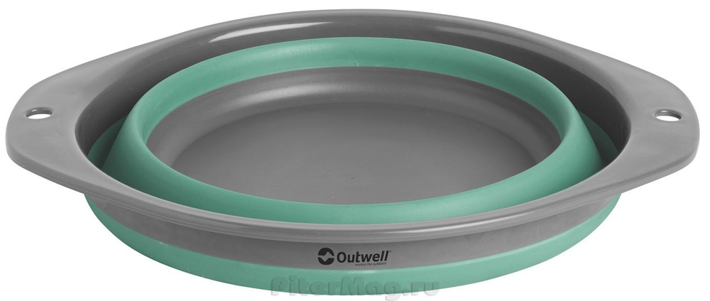 Складная миска чаша Outwell Collaps Bowl L Turquoise Blue [650658]