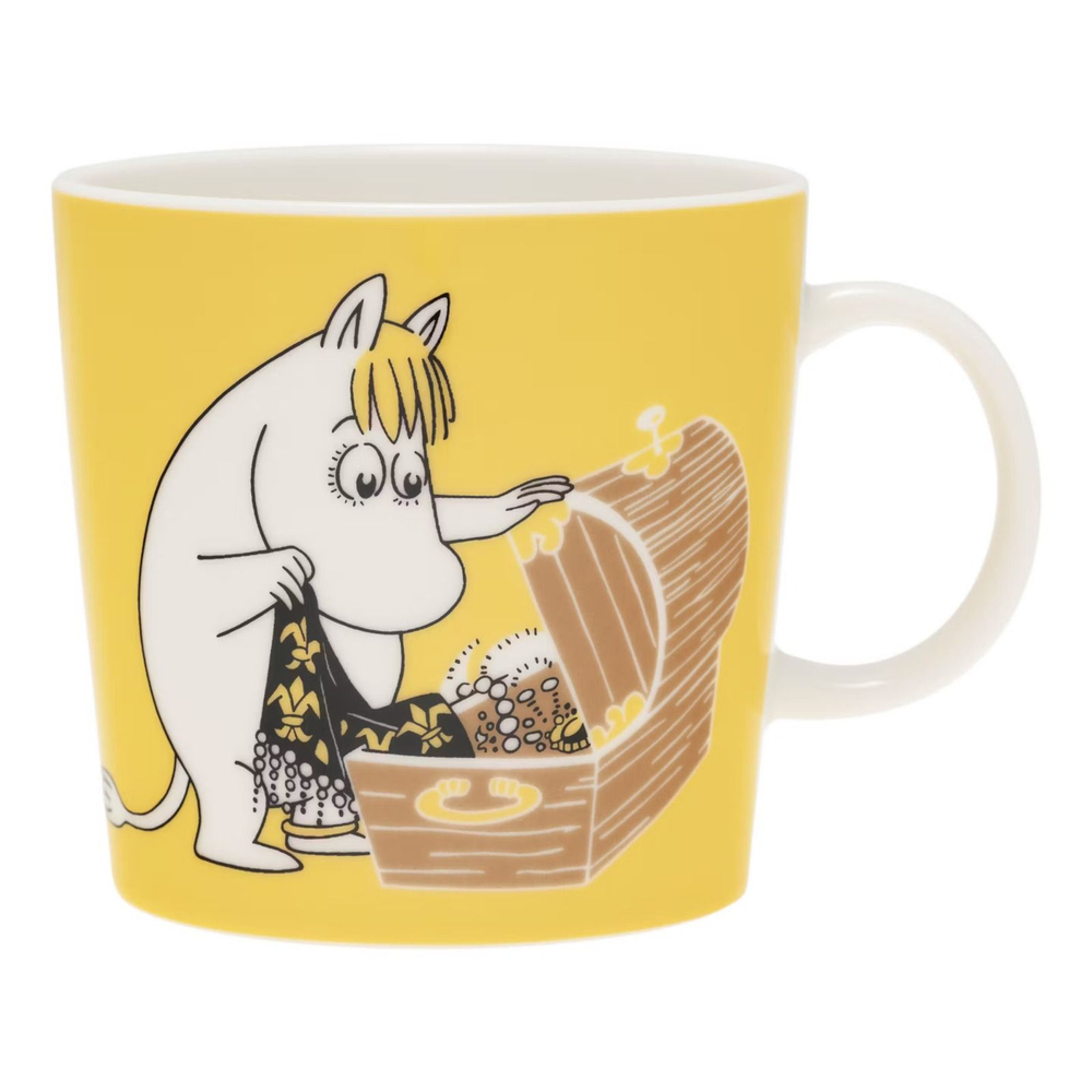 Moomin Кружка Arabia Muumi muki, Niiskuneiti, желтая, 400 мл (Из Финляндии)