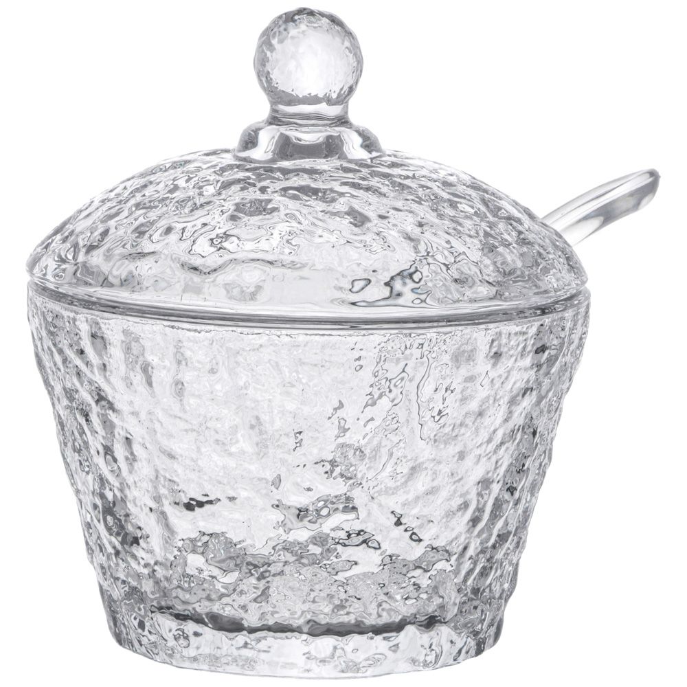 САХАРНИЦА "N'ICE" С ПЛАСТИК.ЛОЖКОЙ 250 МЛ 10*11,2 СМ