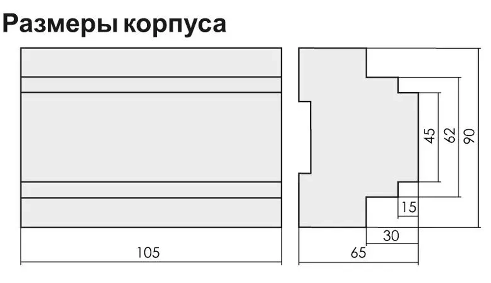 Реле контроля напряжения CP-723 3-фазн. 63А 3x100-450В AC многофункциональное (2 режима: 3 реле 1ф или 1 реле 3ф)