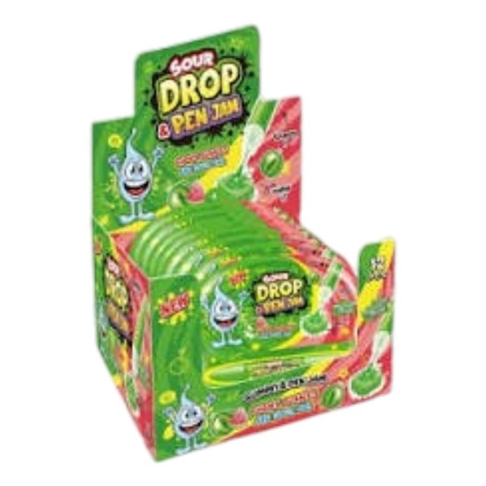 Жидкая карамель-гель +ж/к Watermelon Sour drop pen jam 12*12*55 г.
