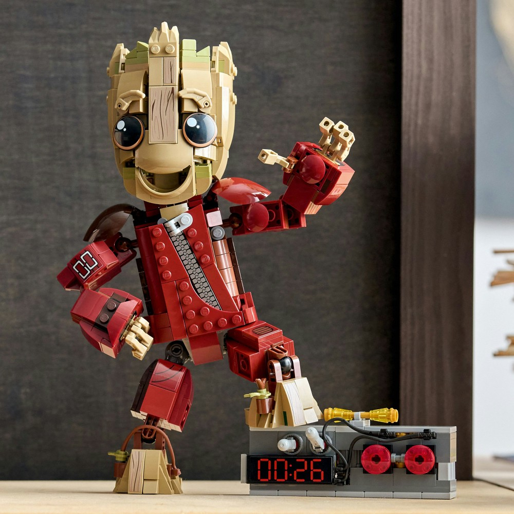Конструктор LEGO Marvel 76341 Грут в костюме Опустошителя