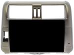 Магнитола для Toyota Land Cruiser Prado 150 2009-2013 (рамка бронза) - Teyes CC3-2K монитор 13", QLED+2K, Android 10, Быстрая, 4G SIM-слот, CarPlay