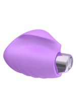 Фиолетовый вибратор Soft Touch Finger Vibe - 6.5 см. (Цвет: фиолетовый)