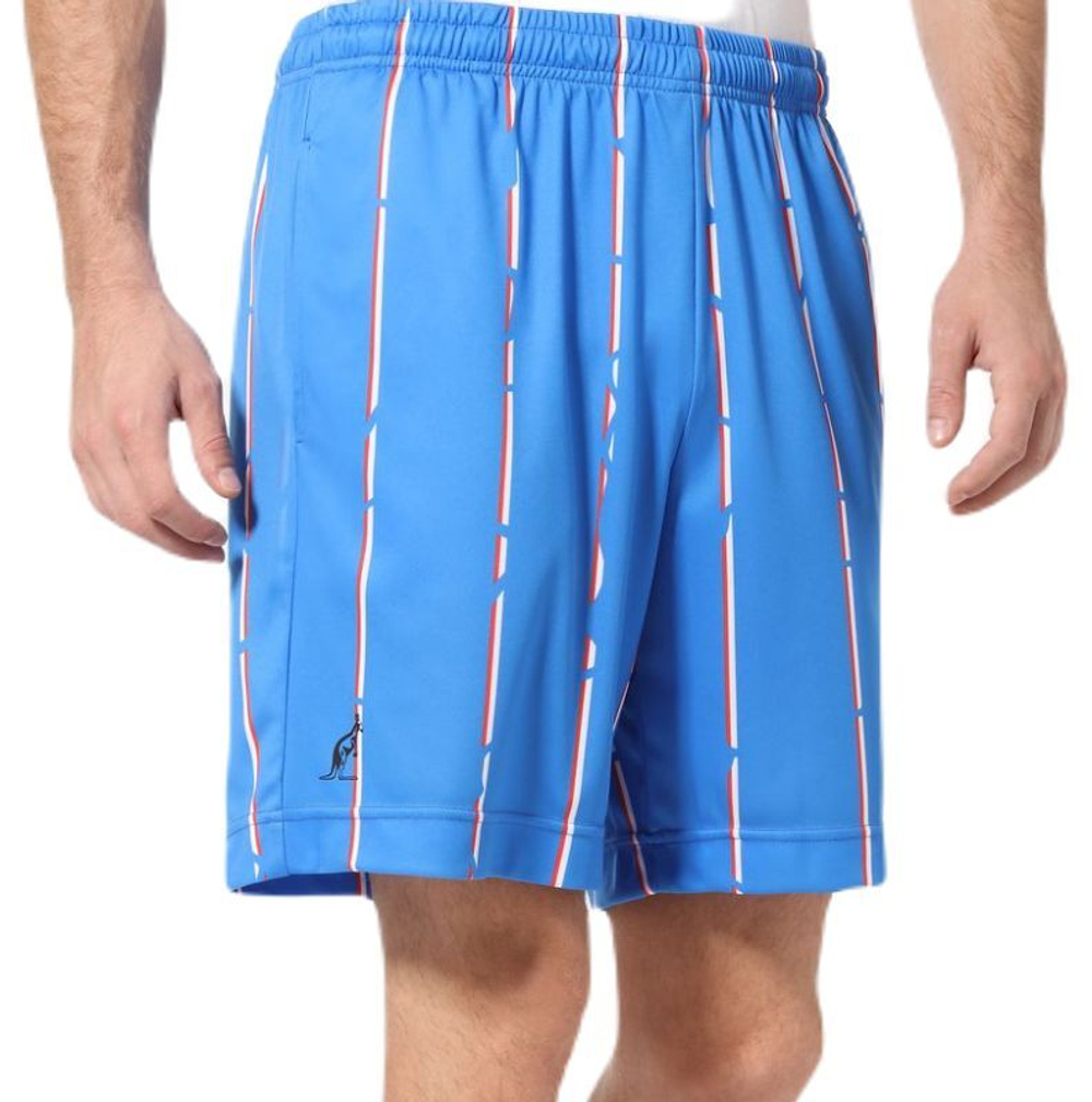 Мужские теннисные шорты Australian Stripes Ace Short - небесный