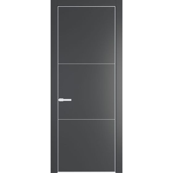 Profil Doors 13PA графит профиль белый матовый
