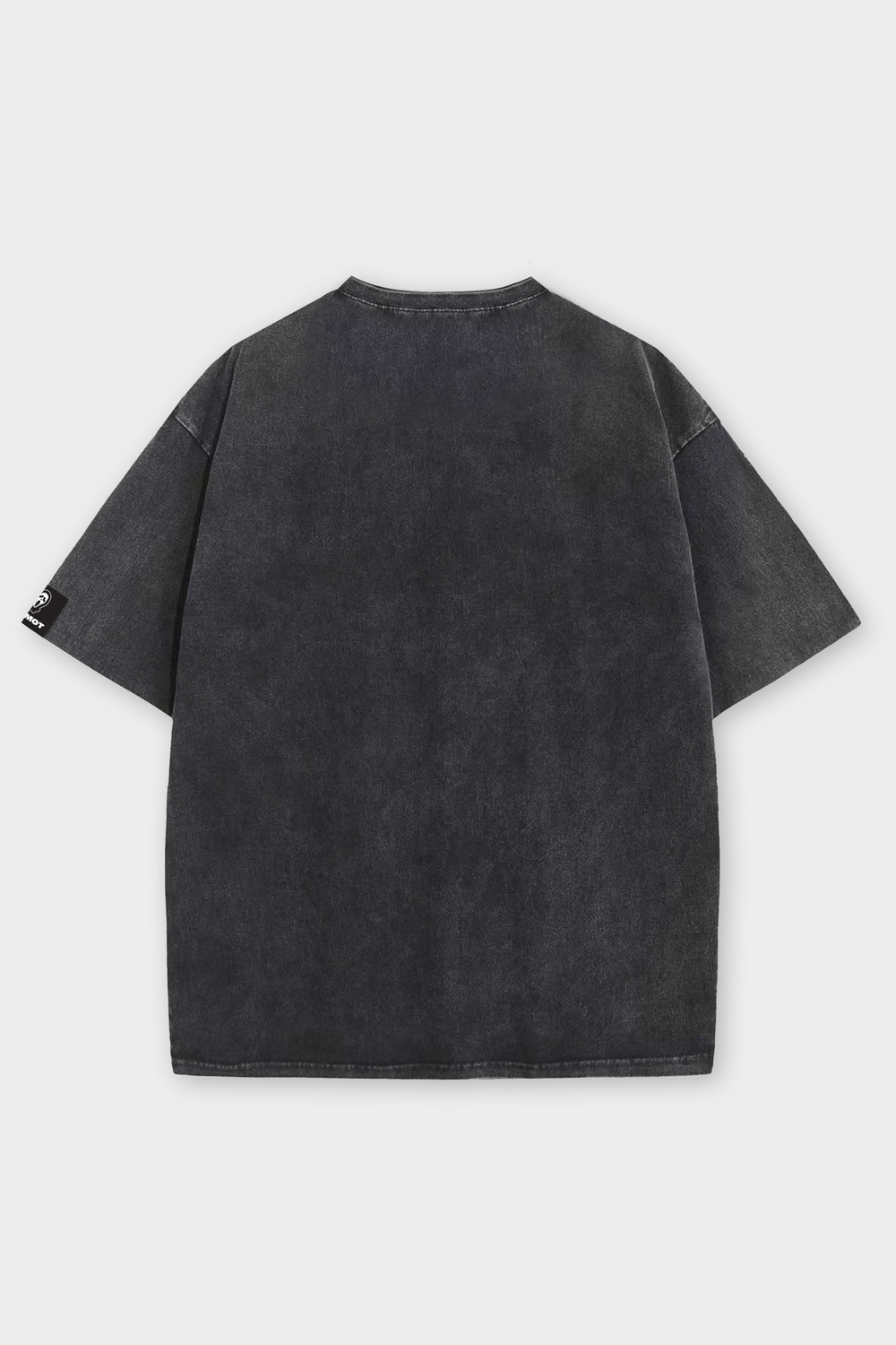 Футболка SHMOT "BLANK" GARMENT DYE Черный