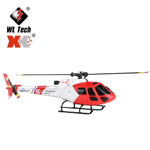 Радиоуправляемый вертолет военный WLtoys XK K150 AS350 6G осевой гироскоп , бесколлекторный мотор