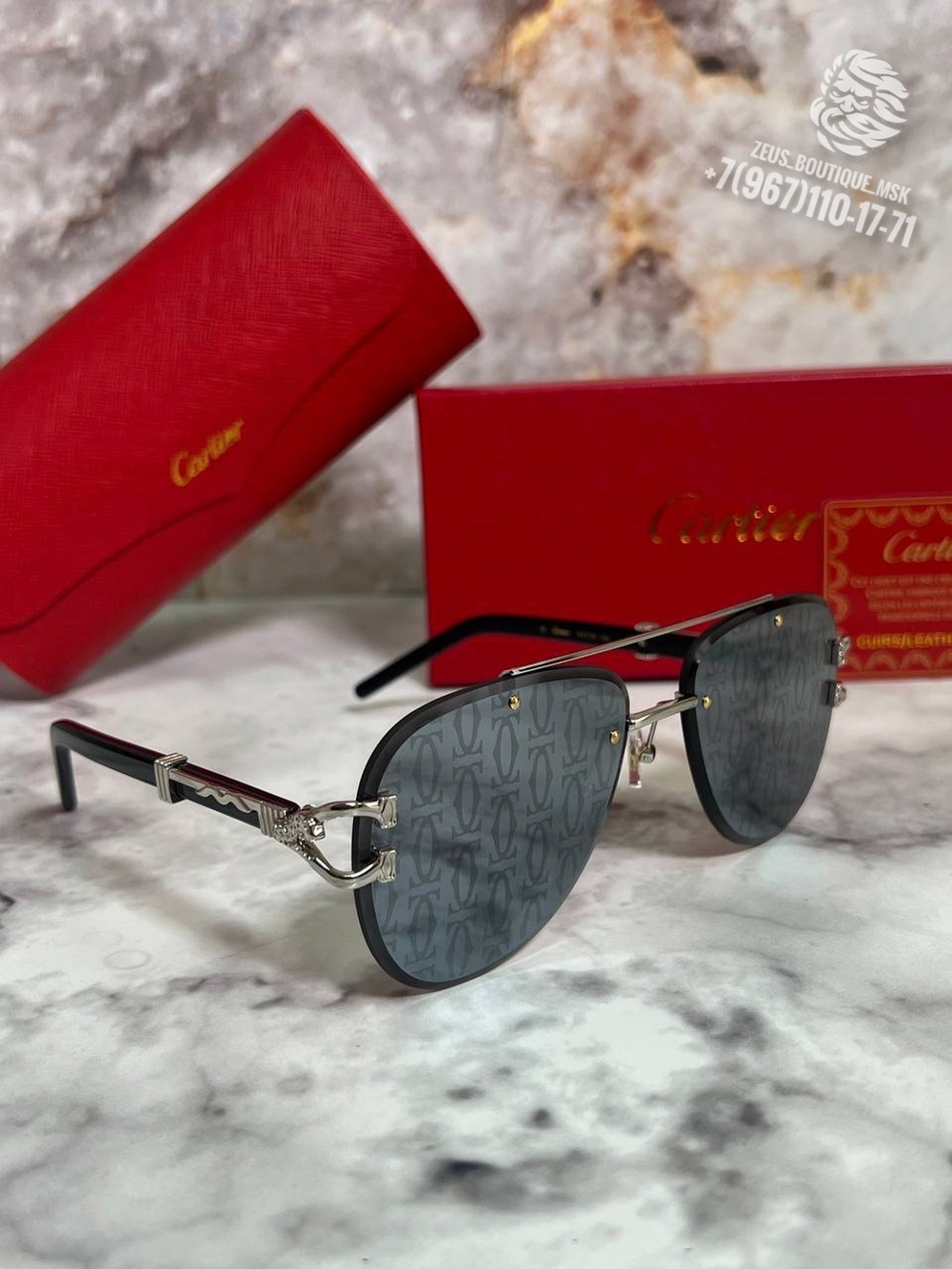 Солнечные очки Cartier