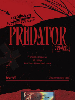 Альбом LEE GI KWANG - Predator 1st Album JEWEL CASE Version