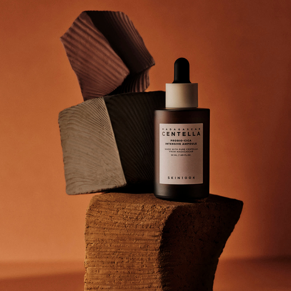 SKIN1004, Probio-Cica Intensive Ampoule, сыворотка с мадагаскарской готу колой, 50 мл (1,69 жидк. унции)