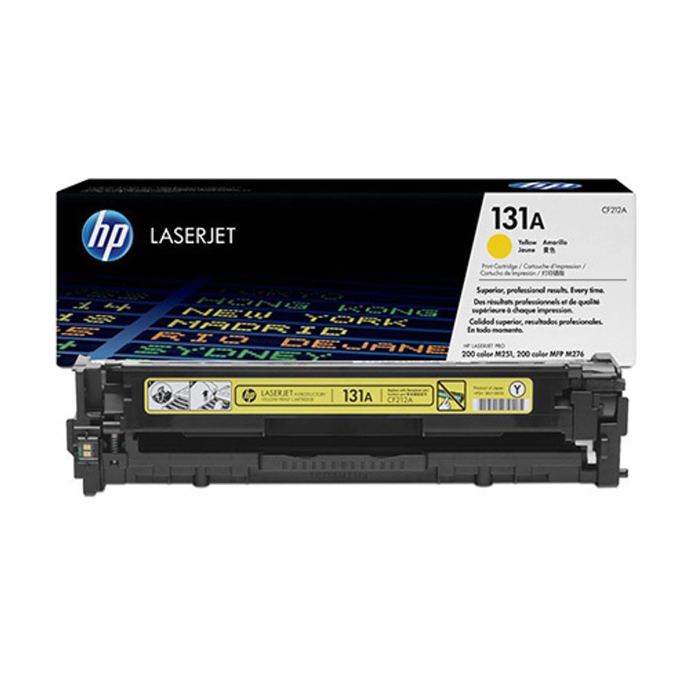 Картридж HP 131A (CF212A) для LaserJet M251/M276 желтый (1.8K)