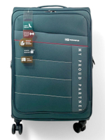 Средний чемодан Mironpan 50129, Бирюзовый, M