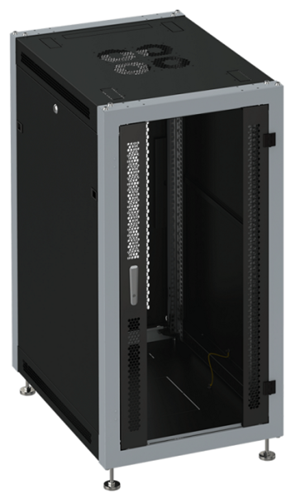 Шкаф напольный 19", 15U SYSMATRIX SL 6615.914