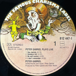 Peter Gabriel ‎– Plays Live 2LP (Голландия 1983г.)
