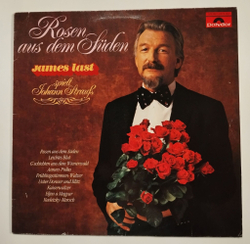 Винтажная виниловая пластинка LP James Last Spielt Johann Straus (Germany 1980)