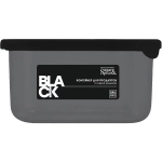 Контейнер для продуктов квадратный Black 0,4л с гибкой крышкой Sugar&Spice