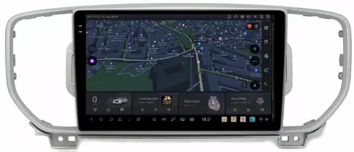 Магнитола для KIA Sportage 2016-2018 - Kuberg DUDU7 OL-9733 QLed+2K, Android 13, Быстрейшая, UIS7870 (DUDU7), CarPlay, SIM-слот