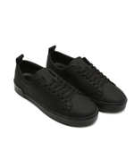 Кожаные кроссовки low top lace up Calvin Klein - черный(HM0HM00677)