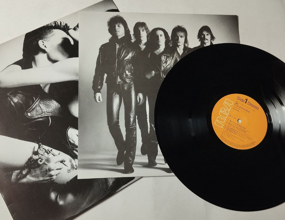 Винтажная виниловая пластинка LP Scorpions Love At First Sting (Japan 1984) (No Obi) Still Loving You