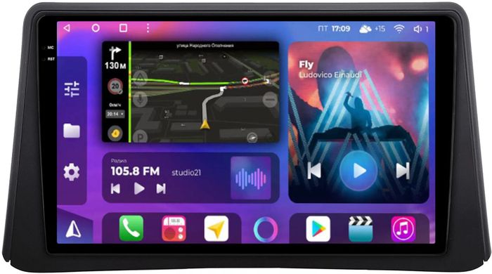 Магнитола для Opel Mokka 1 2012-2015 - FarCar BM235M-2K монитор 9.5" 2K QLED на Android 14, Быстрая, CarPlay, 4G SIM-слот