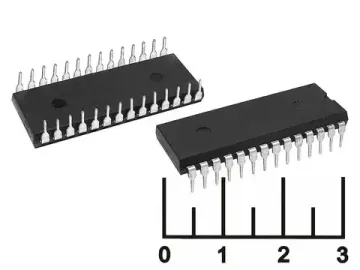 Микросхема памяти NM27C512Q-150 / DIP28
