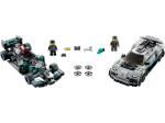 Конструктор LEGO Speed Champions 76909 Mercedes-AMG F1 W12 E Performance и Mercedes-AMG Project One
