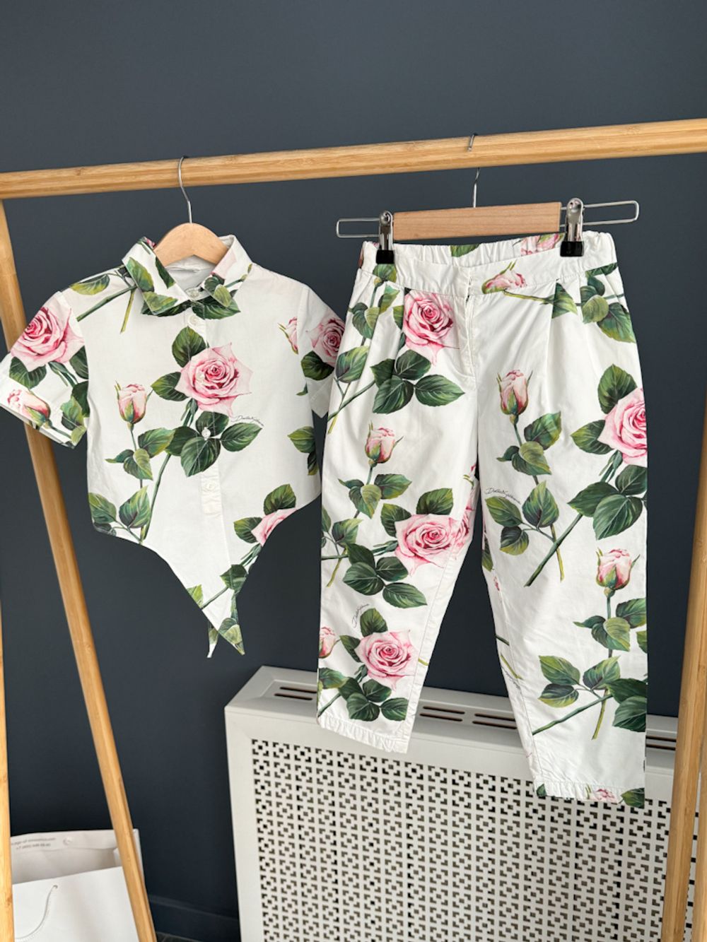 Хлопковый костюм Dolce & Gabbana, 116