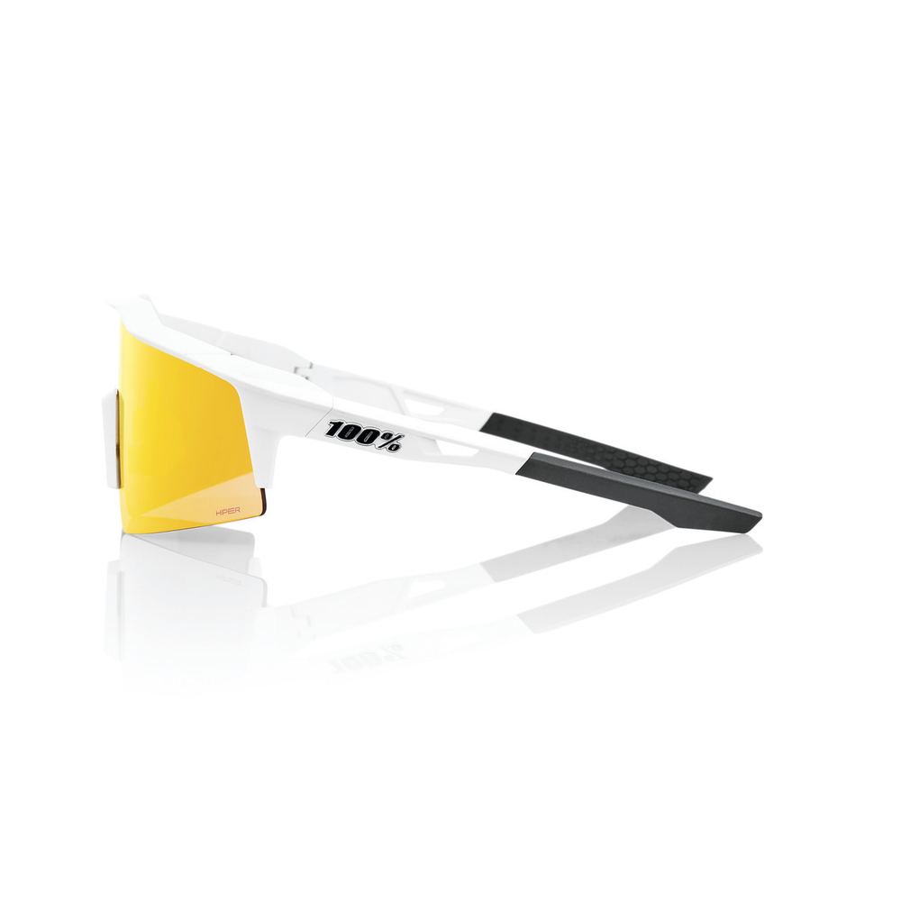 Спортивные очки 100% Speedcraft SL / Soft Tact Off White / HiPER Red Multilayer Mirror Lens