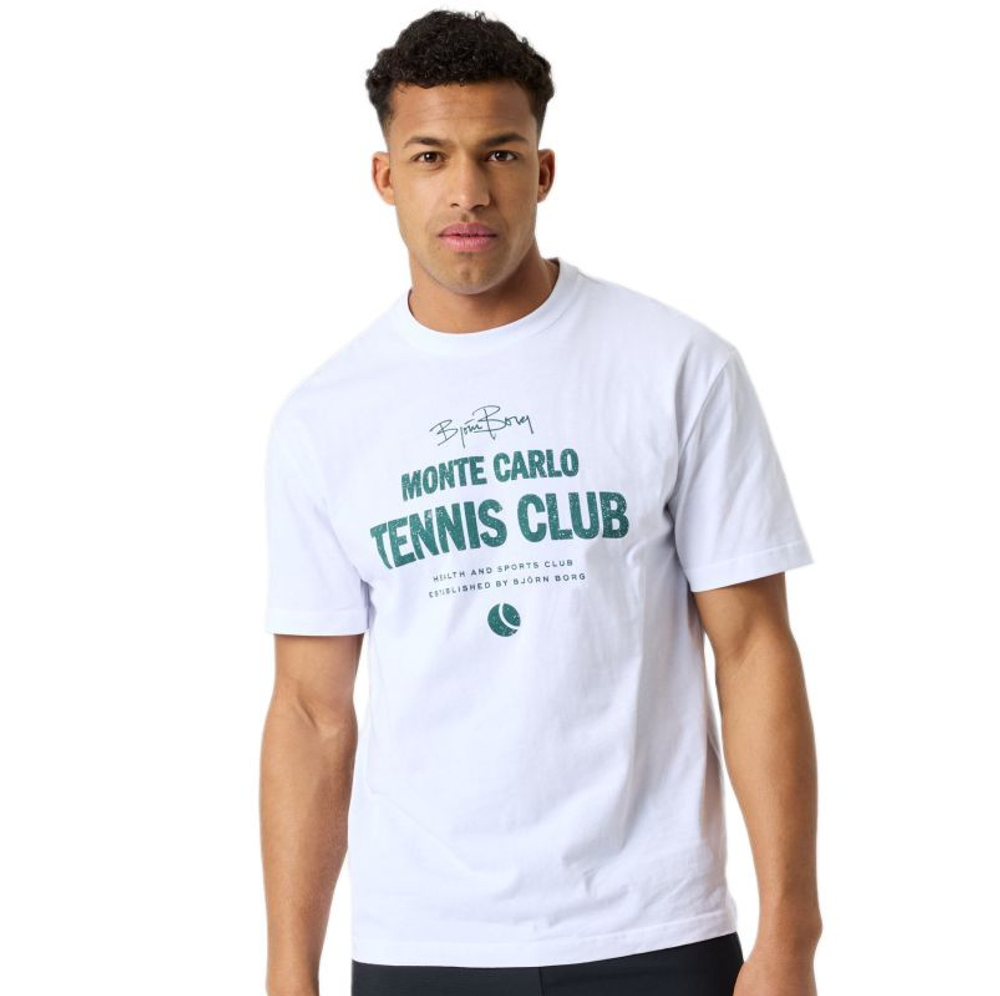 Теннисная футболка Bj_rn Borg Print - white