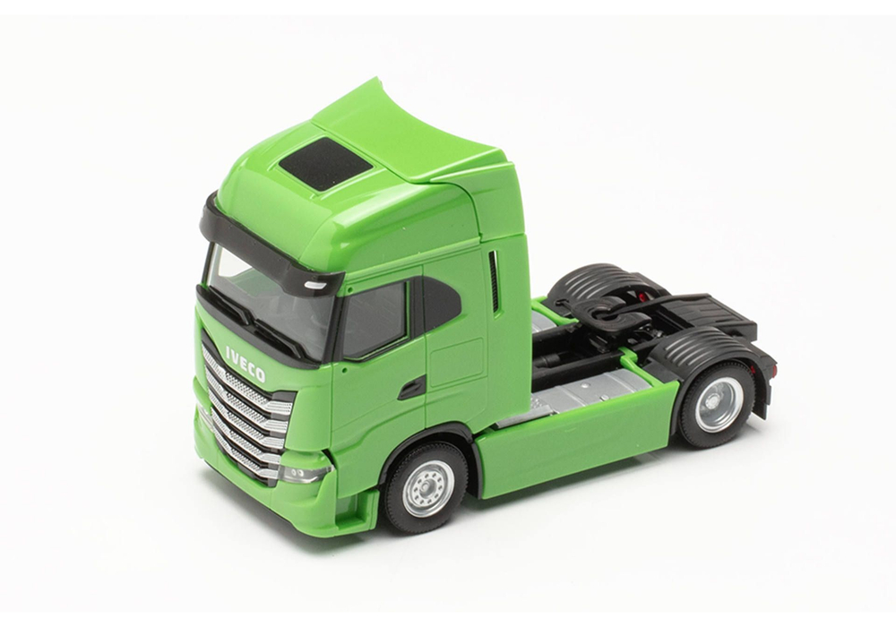 Тягач Iveco S-Way, желто-зеленый