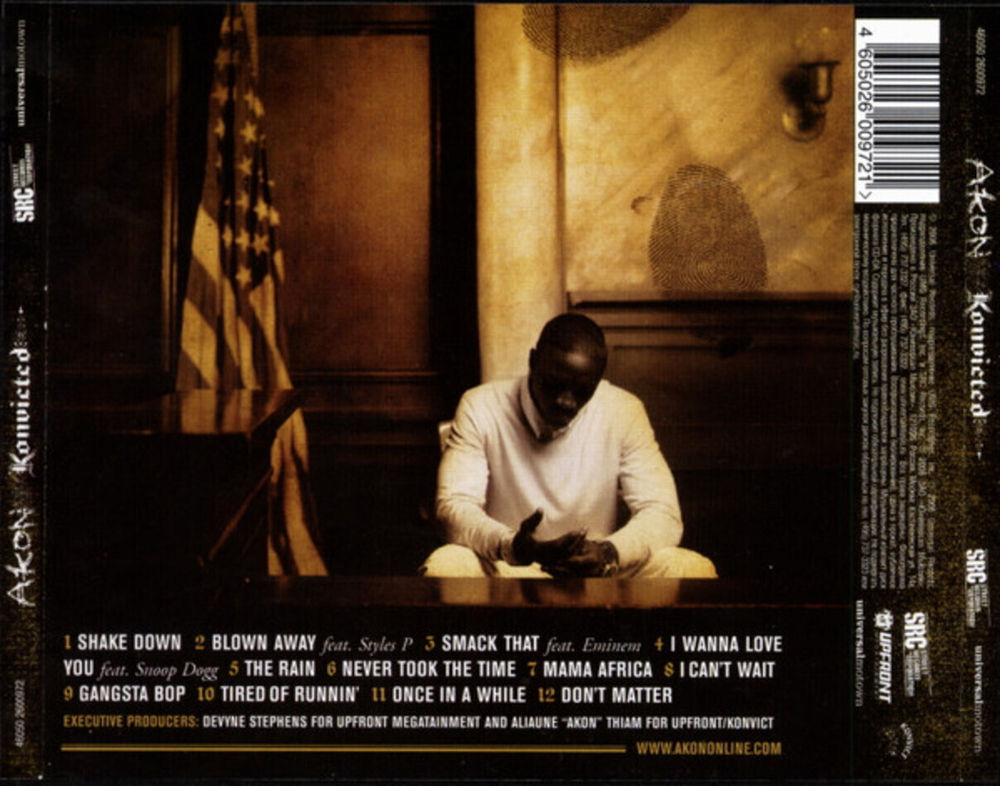 Akon / Konvicted (RU)(CD)