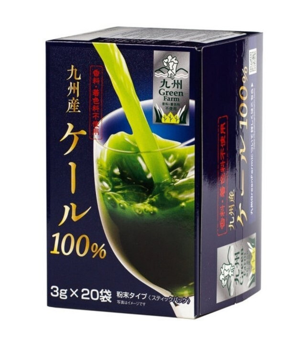 Аодзиру Green Farm из капусты кале, порошок, 20x3 г