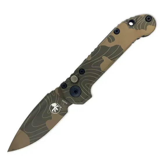 Нож Microtech LUDT Gen III 1135S-1TPBNCS-Z4 - рукоять алюминий, сталь - M390MK