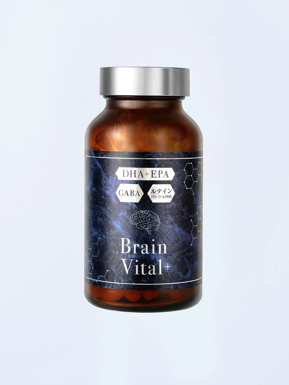 madama-hada Brain Vital Plus | Комплекс с DHA и коэнзимом Q10 | 180 капс. | 30 дней