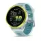 Умные часы Garmin Forerunner 570 - 47 мм Желтый алюминий с полупрозрачным белым/бирюзовым ремешком