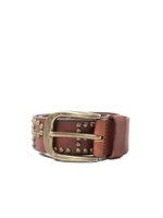Ремень Кожаный Pleasures Studded Belt