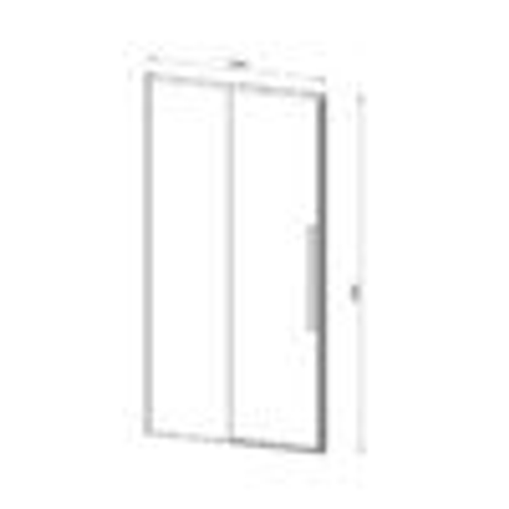Душевая дверь Слим-Н (Slim-N) VDS-4SN120CLG, 1200, брашированное золото, стекло прозрачное,