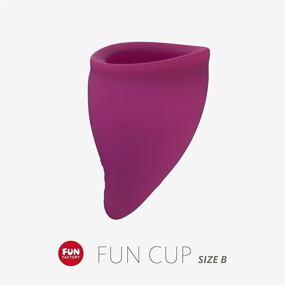 Менструальная чаша Fun Cup Size B (Цвет: бирюзовый)