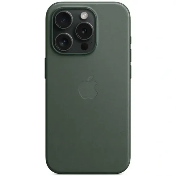 Чехол Apple FineWoven with MagSafe для iPhone 15 Pro Max Evergreen