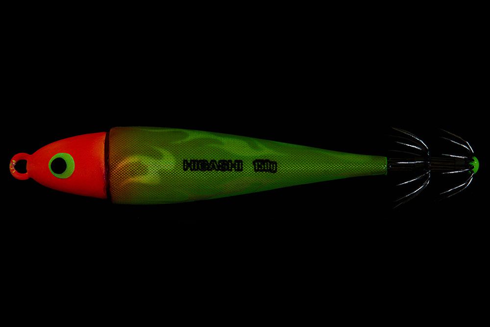 Кальмарница HIGASHI Squid Cloth sinker 150g #05 Neon Fireman