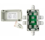Разветвитель интерфейса и питания RS-485/422 РК-1 IP65 исп. 1 на din-рейку