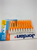 Зубочистки Clean Between Large 40 шт. оранжевые (из Финляндии)