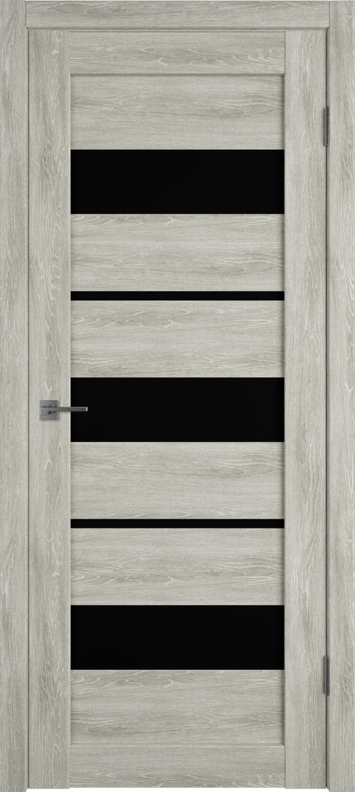 Дверь Atum 23 / Lin Vellum / Black Gloss / Владимирские двери
